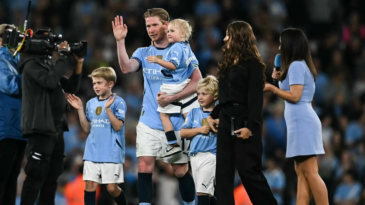 Omar Marmoush scores stunning goal as Kevin De Bruyne says goodbye to Man City