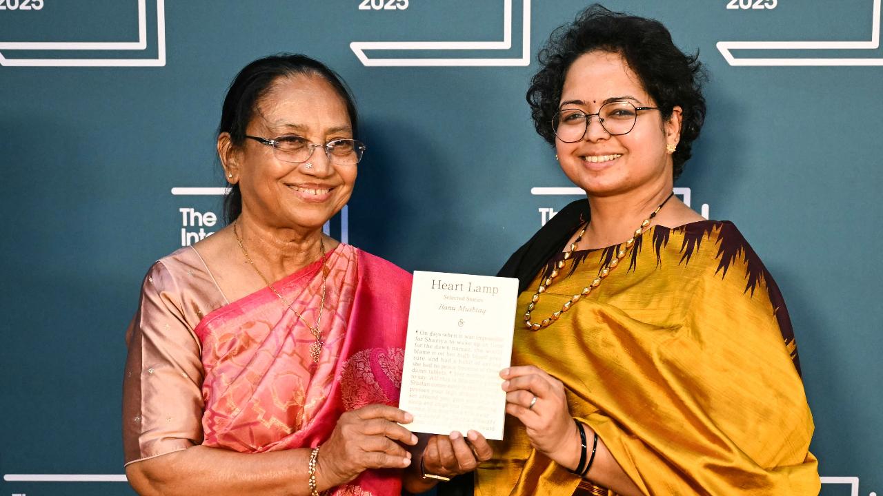 Banu Mushtaq's Kannada title, translated by Deepa Bhasthi, wins Booker Prize 