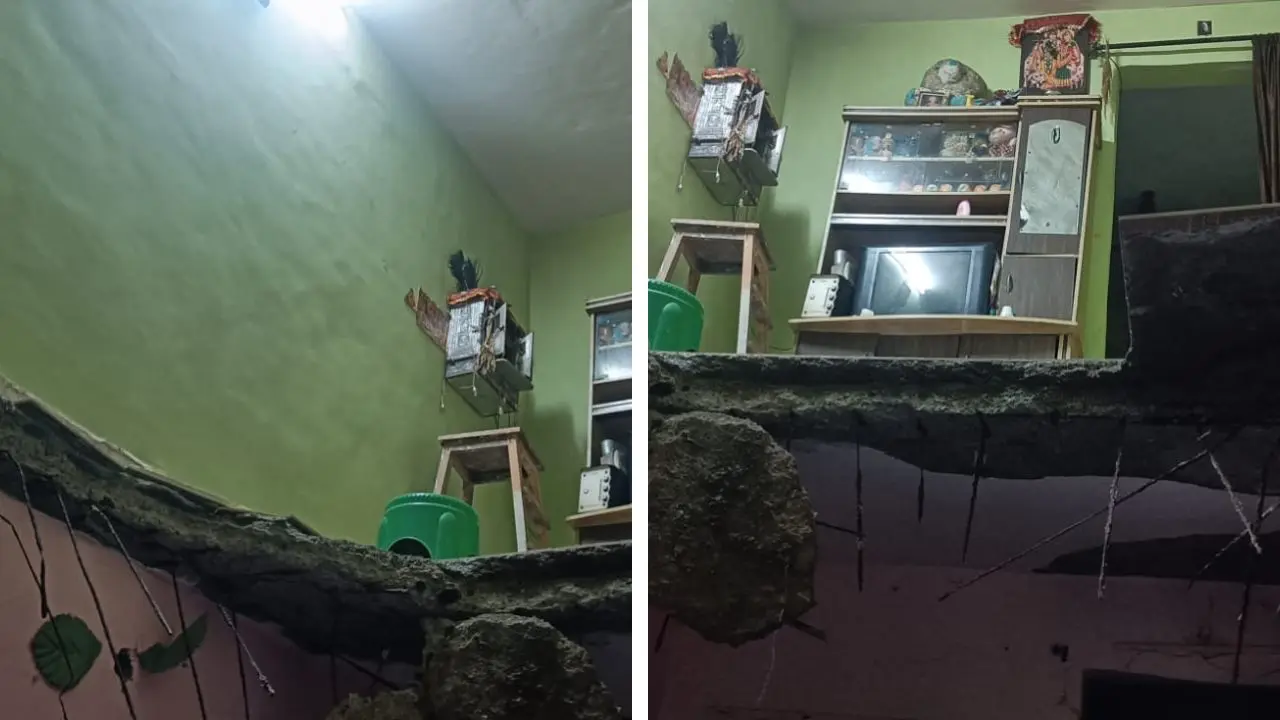 Mumbai: Nalasopara building slab collapse sparks evacuation; mother-son rescued 