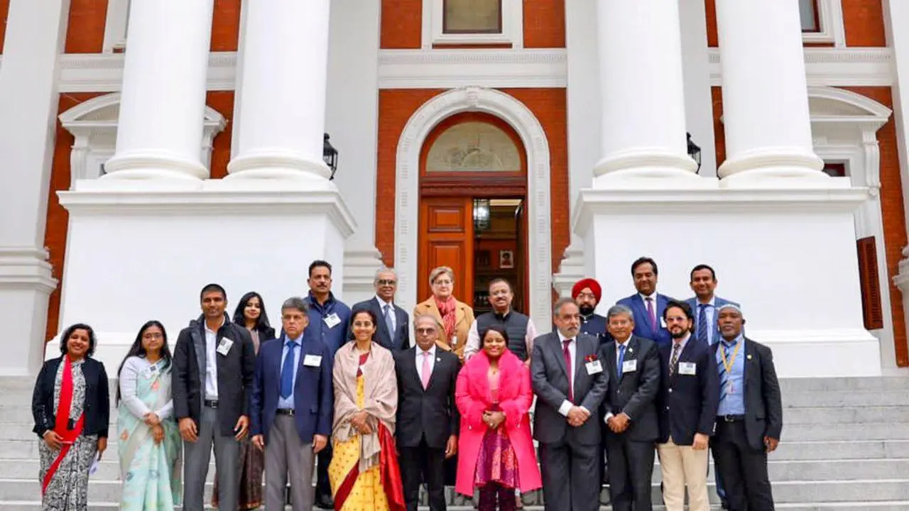 IN PHOTOS: All-party delegation led by Sule meets South Africa's Diplomats