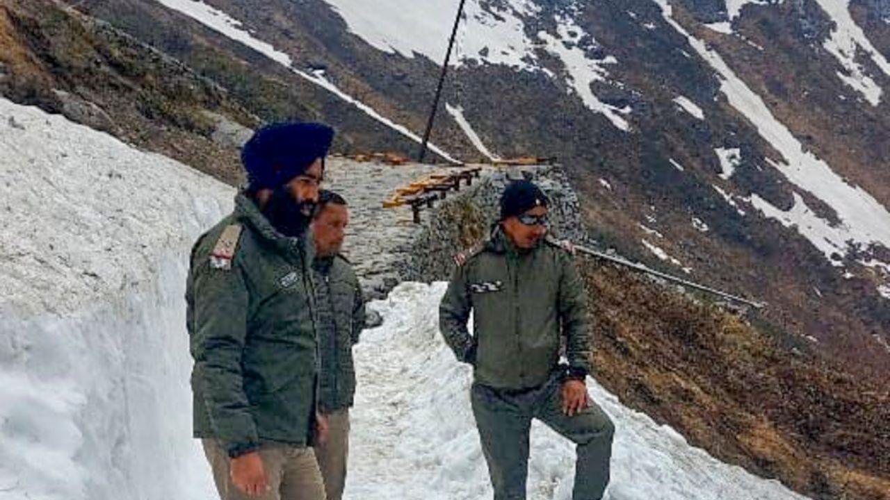 The sacred Hemkund Yatra is set to begin on May 25 from Govindghat to Hemkund Sahib, a Gurdwara located in the Himalayas. (Pic credits PTI/AFP and File pic)