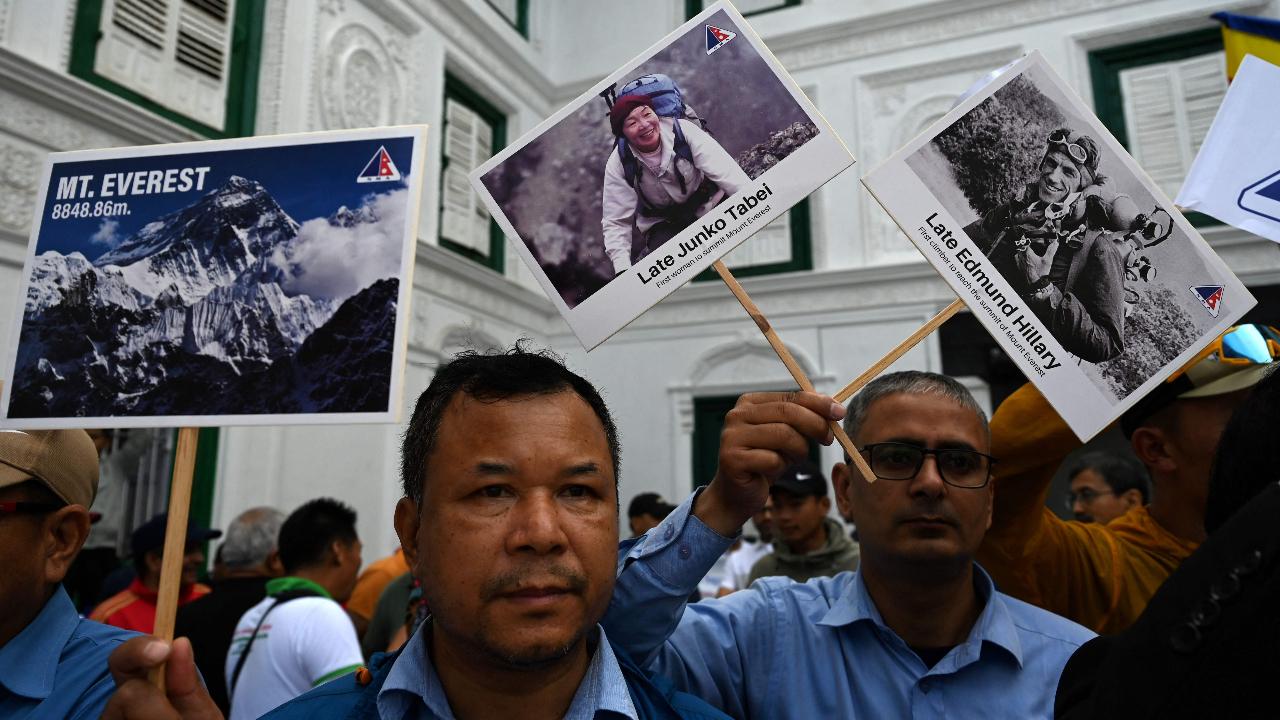 On May 29 in 1953, New Zealand's Sir Edmund Hillary and Nepal’s Sherpa Tenzing Norgay became the first humans to scale Mount Everest, according to recorded history