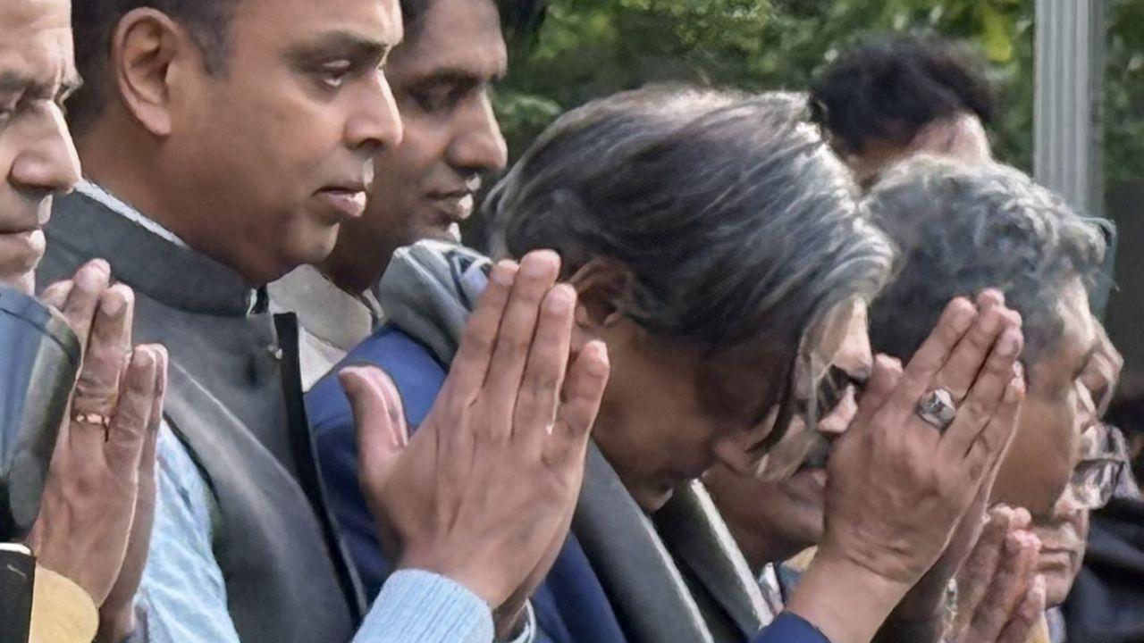 The delegation aimed to show solidarity with the US in their stance against terrorism
