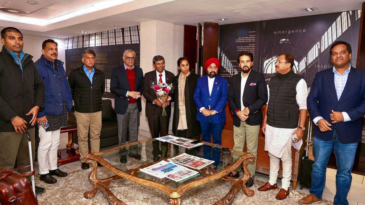 Sule-led delegation held talks with Deputy Chairperson of the National Council of Provinces (NCOP) of South Africa along with Members of the Parliament of South Africa and conveyed India's stance on combating terrorism