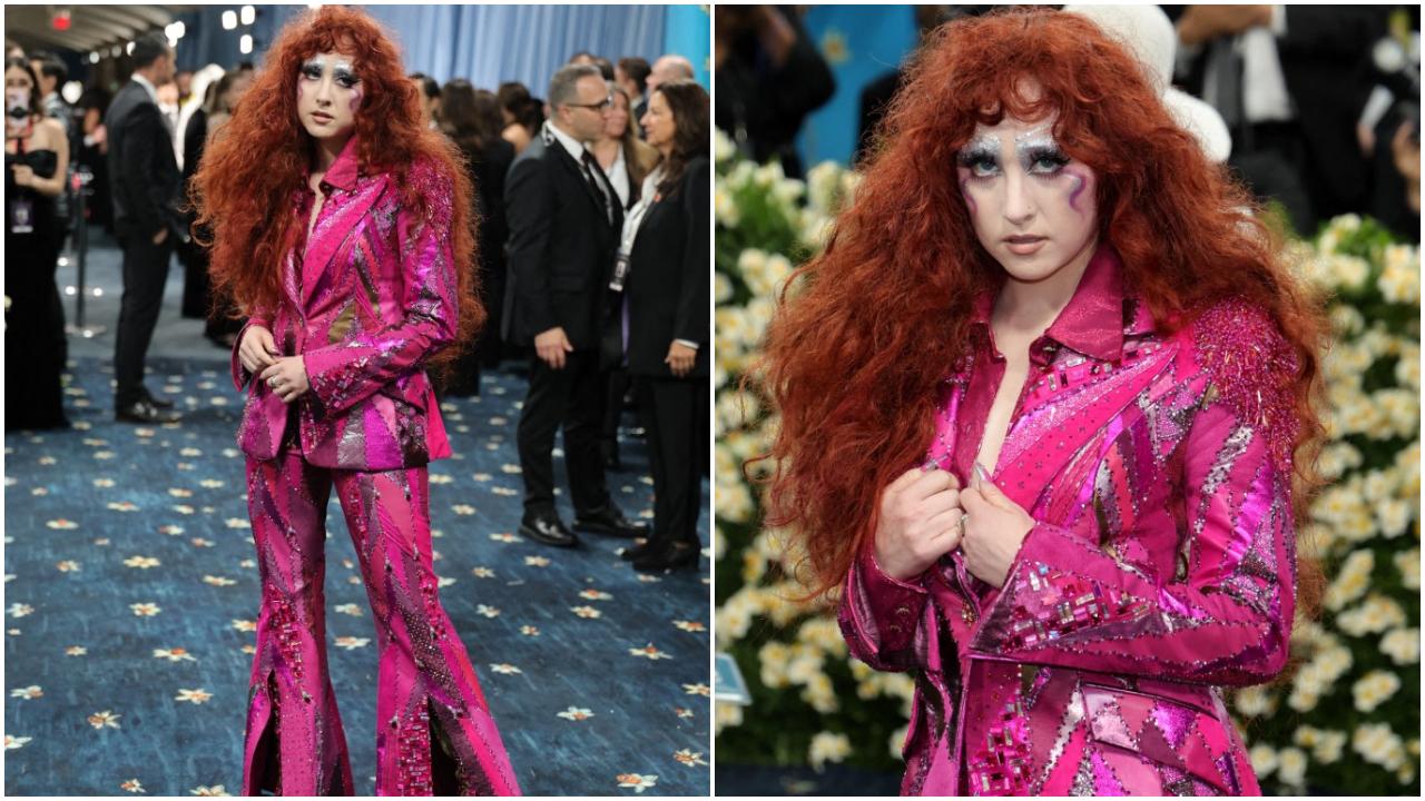 Chappell Roan
While Chappell Roan turned heads in a vibrant ensemble that suited her style, her outfit seemed to be off-theme, and didn’t do justice to the concept of dandyism