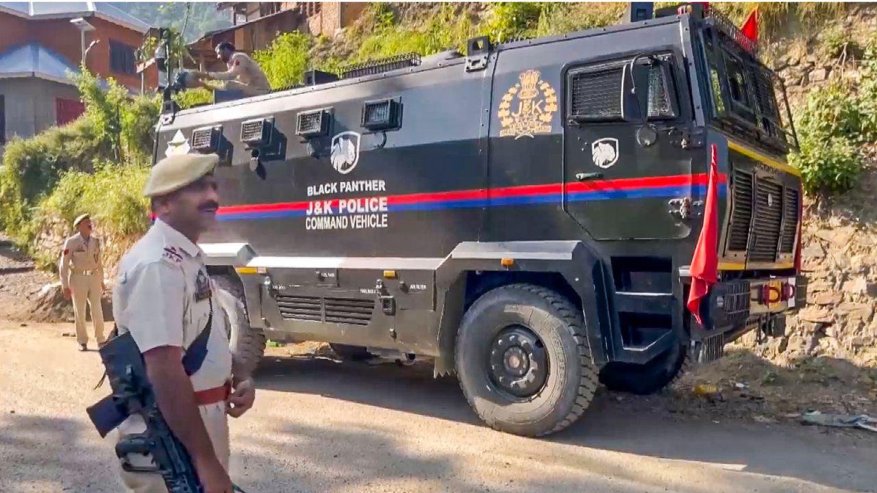 The encounter began in the early hours after security forces established contact with terrorists in the Chhatru area