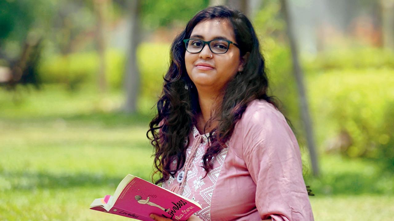 Abhramika Choudhuri is a true romantic, and says her love language with both her partner and friends involves physical touch. Pic/Ashish Raje 