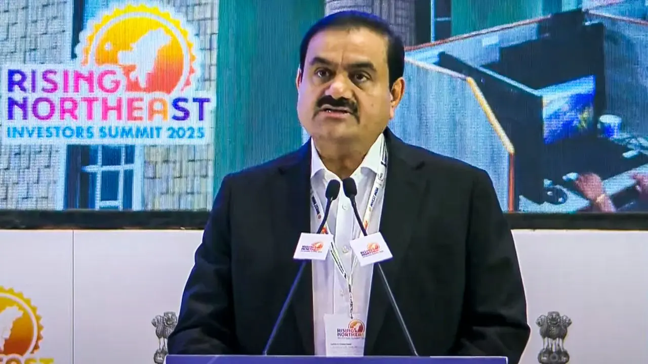 Gautam Adani: Adani group to invest Rs 50,000 crores in North East over 10 years