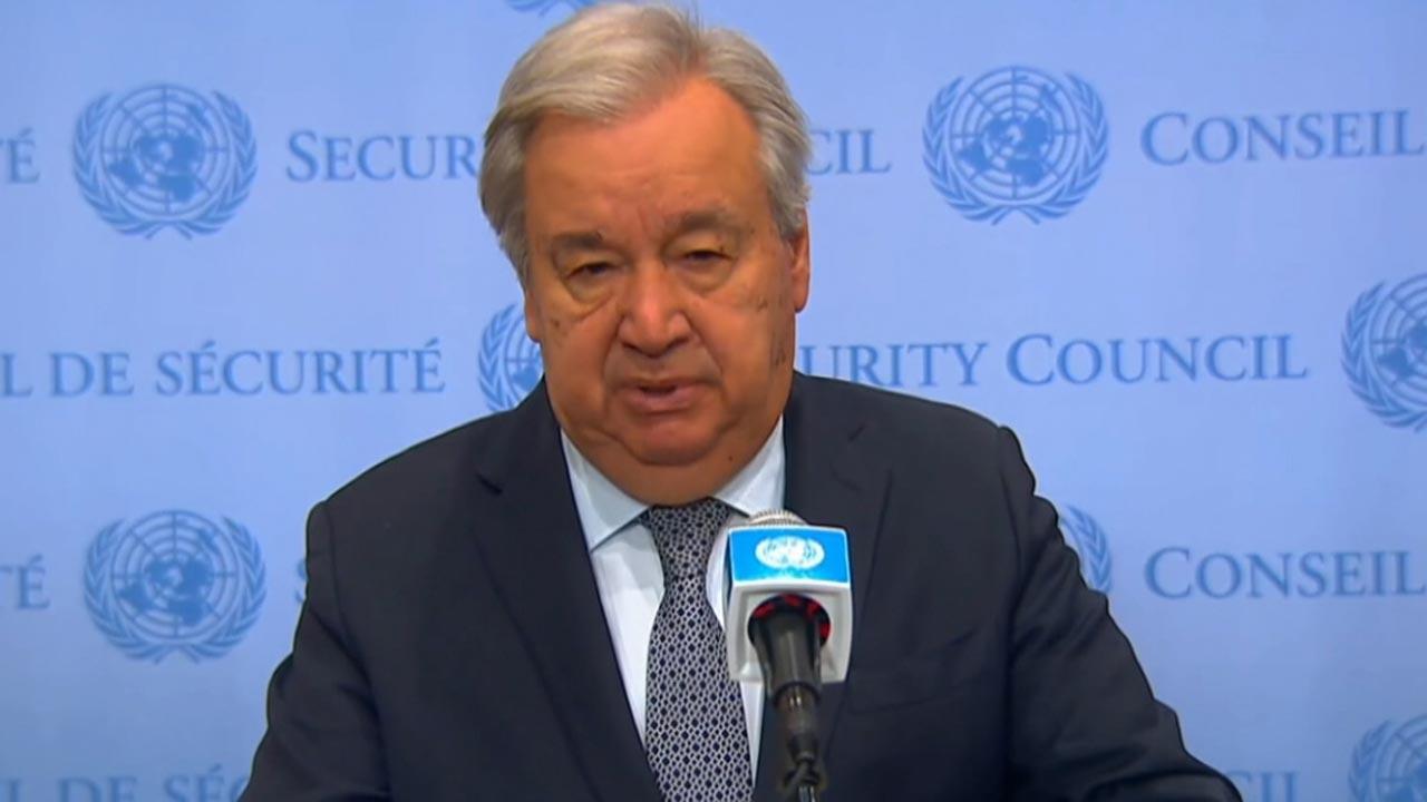 World cannot afford military confrontation between India & Pakistan: Antonio Guterres