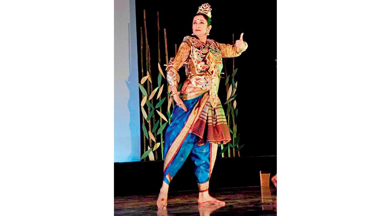 Anusree Bonnerjee in a performance of Chitrangada in 2009
3. The artistic genius
The multi-faceted genius of Tagore is most evident in his literary and musical work. For Anusree Bonnerjee, city-based danseuse and honorary creative director of Shahana, Rabindra Sangeet was an introduction to the intricacies of Bengali culture and language. “In fact, the interpretation of these songs through movement in his dance dramas led to a new form, Rabindra Nritya,” the danseuse reveals. Rabindra Sangeet performances and events are often held in Mumbai.