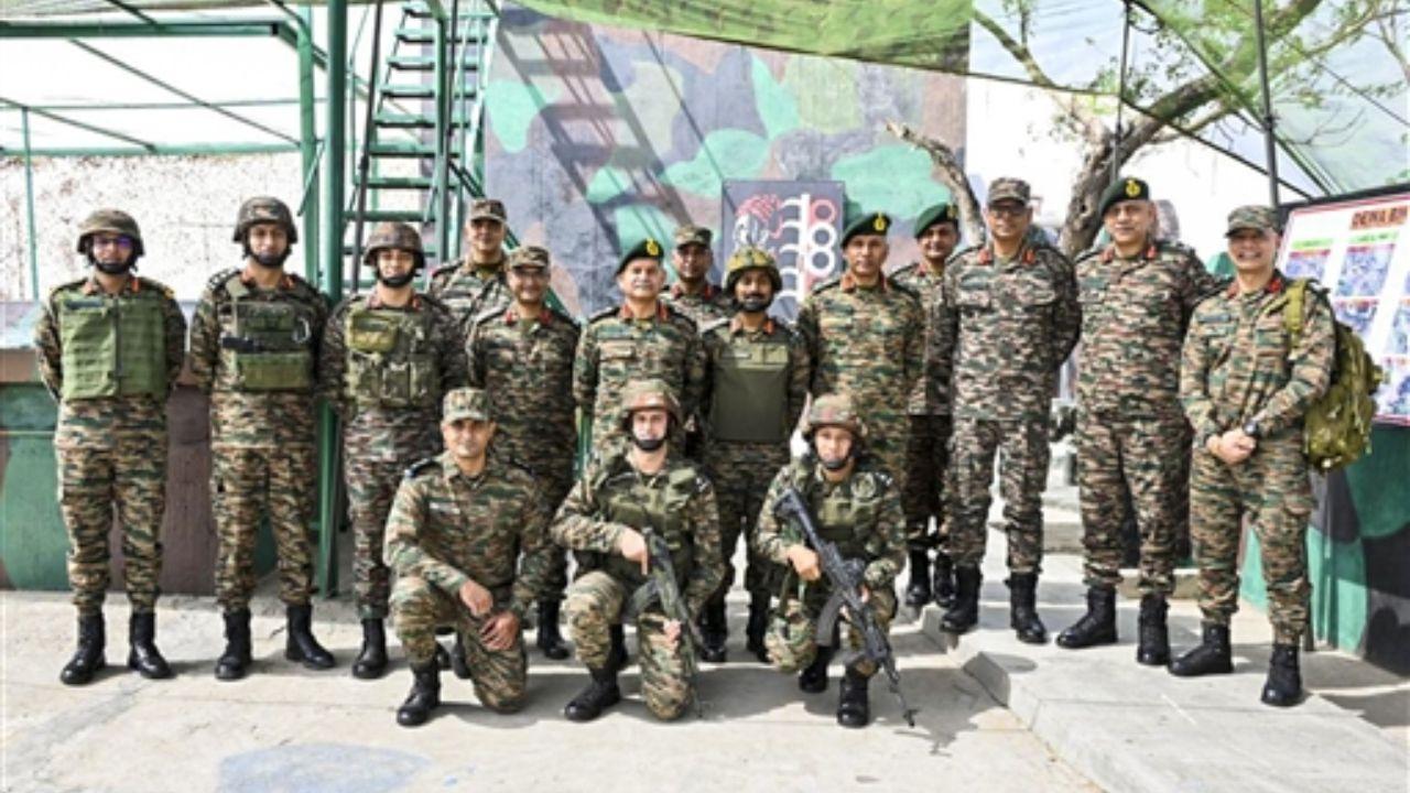Taking to Social media platform X, the Additional Directorate General of Public Information stated that General Upendra Dwivedi, Chief of Army Staff, visited the White Knight Corps to assess the operational readiness of the formation