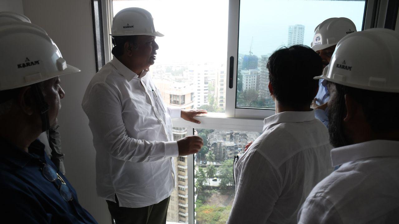








The high-rise buildings, constructed in the first phase of the ambitious redevelopment project, are now structurally complete








