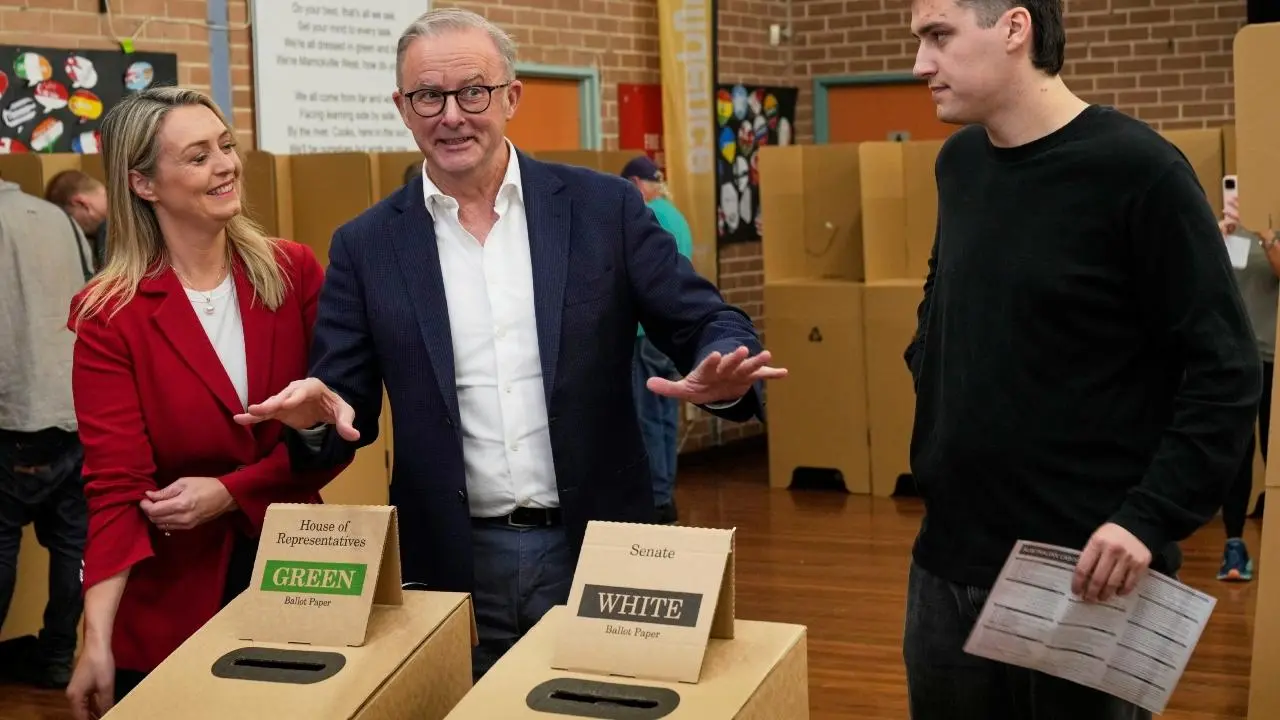 In Photos: Australians vote in election with high prices