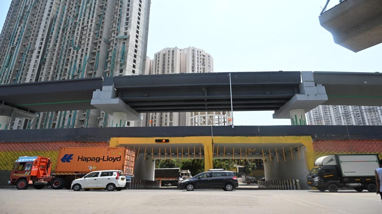 A key highlight of this flyover is that it has been constructed on the viaduct of Metro Lines-4 and 4A, ensuring optimal land usage and seamless integration between road and metro systems