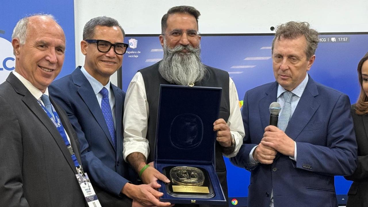 Bhuwan Ribhu becomes first Indian lawyer honoured by World Jurist Association
