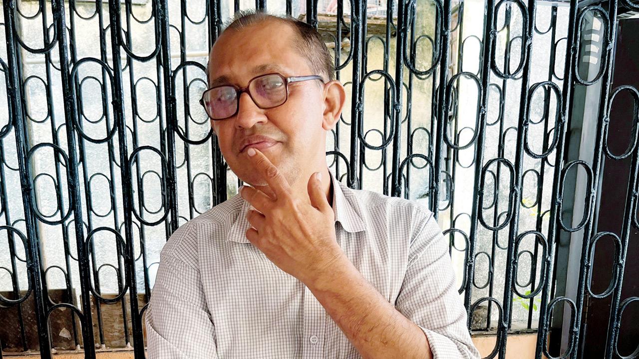 Bipin Panchal, owner, Mancharam Nivas building in Girgaon
