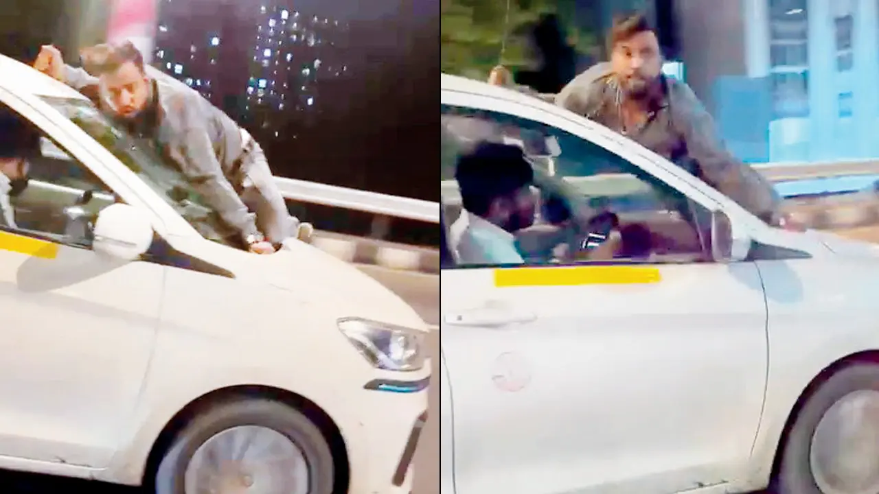 Mumbai man dragged on car bonnet by cab driver from airport to Jogeshwari
