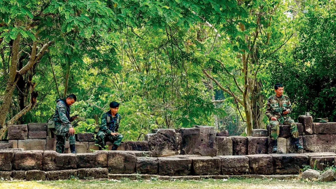 Thai, Cambodian soldiers clash in disputed border area