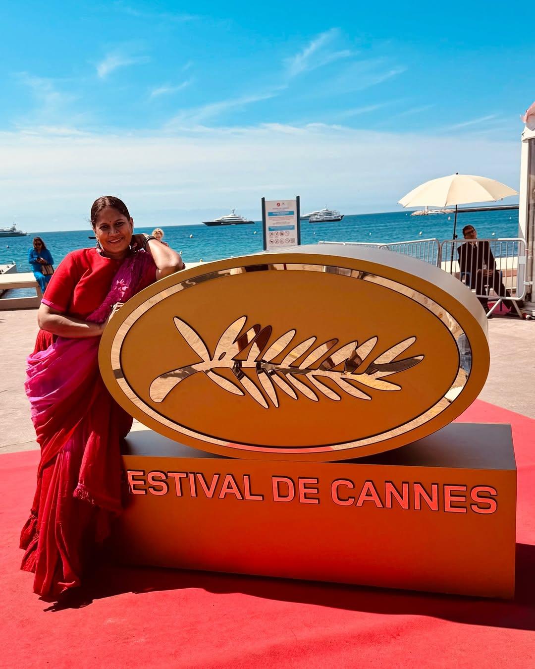 Sharing joyful pictures of herself in the pink saree, Kadam reflected on her return to the iconic festival. In a caption written in Marathi, she expressed how different it felt coming to Cannes for the second time