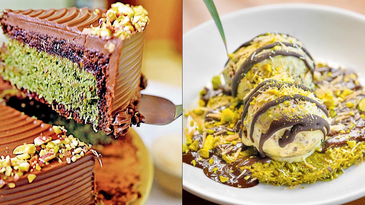 Manish Khanna cree que Kunafa se volvió viral por su crujido: la riqueza de pastelería de Kataifi y pistacho crean un contraste adictivo que carecen de postres clásicos. La textura lo hizo tendencia; El sabor lo hizo pegar. Saloni Kukreja colaboró ​​con Woodside Inn para una deliciosa versión del Dubai Pista Kunafa