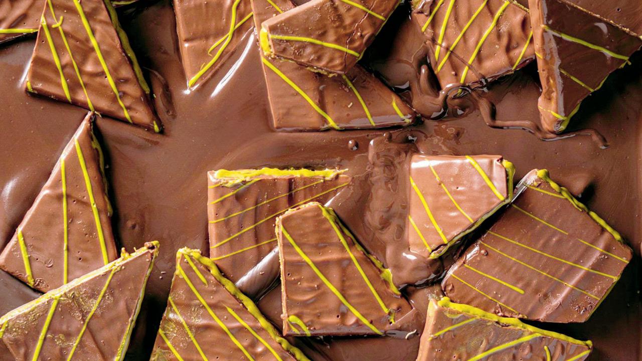 La barra de chocolate Kunafa de Entisi usa pistachos americanos