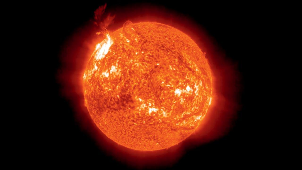 On May 12, the Sun decided to flex, unleashing a colossal 6-lakh-mile-long plasma filament — think of it as the solar version of a dramatic hair flip. Pic/X@JAtanackov 