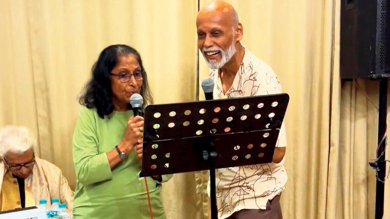 A moment from a previous event 