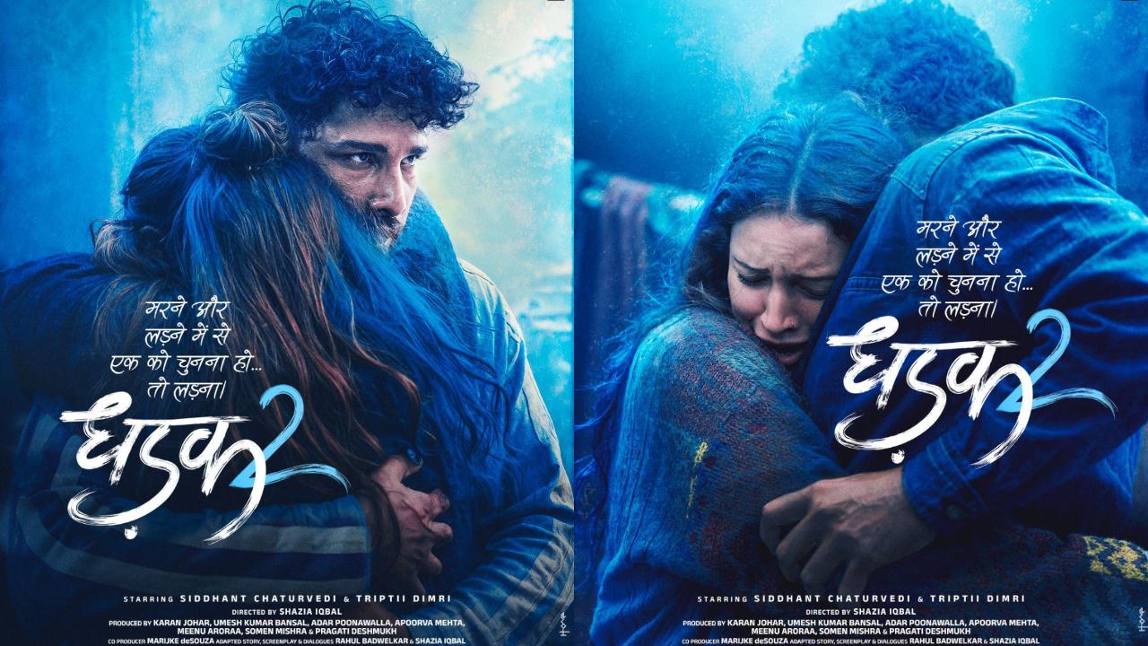 Siddhant & Triptii Dimri’s romantic thriller Dhadak 2 to release on THIS date