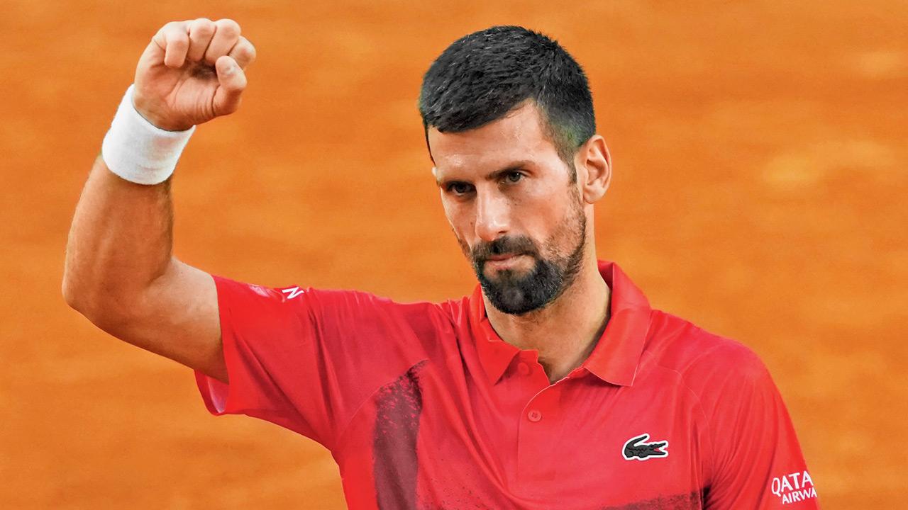 Abierto de Francia: Novak Djokovic derrota a Corentin Moutet para llegar a la tercera ronda