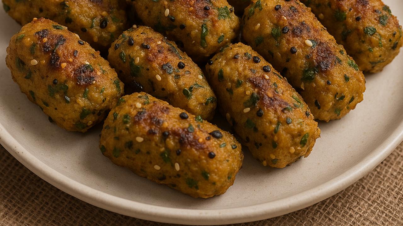 Dudhi na Muthiya At ITC Grand Central in Parel, executive chef Anshul Dhyani says the Dudhi na Muthiya (bottle gourd dumplings) is one such dish. The dish, he further says, is not only healthy but also easy to make from readily available ingredients.
Make it with Bottle gourd (lauki/dudhi), whole wheat flour, besan (gram flour), turmeric, cumin seeds, sesame seeds, green chillies, ginger paste, asafoetida (hing) a pinch, sugar as per requirement, and salt as per requirement