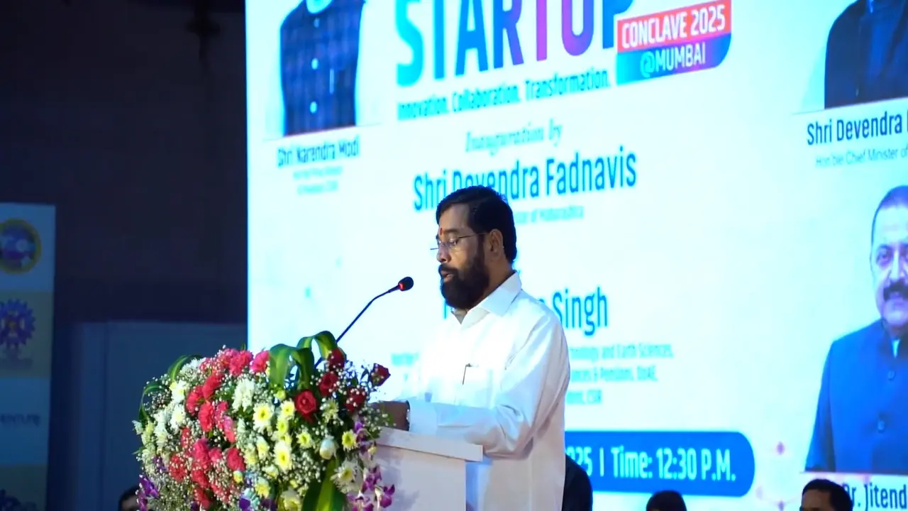 Maharashtra leading the country in startup innovation, investment: Shinde