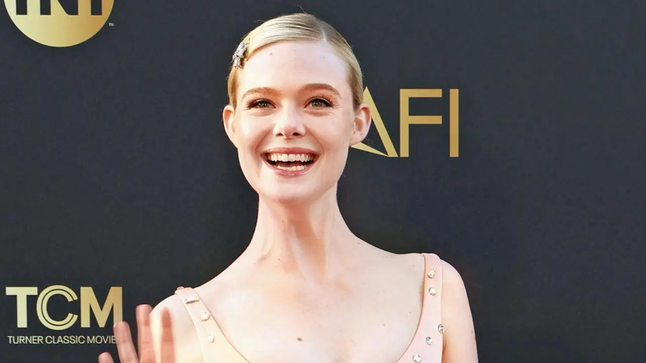 Elle Fanning. Pic/AFP
