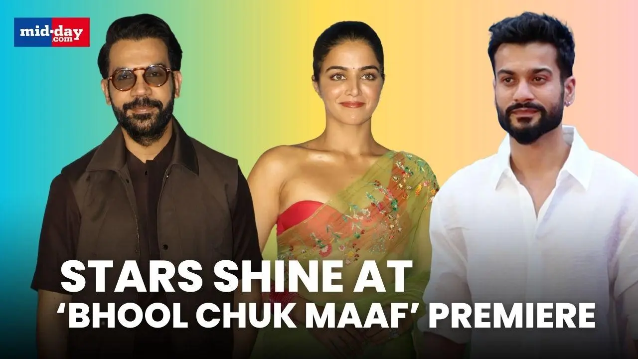 Rajkummar Rao, Wamiqa, & Sunny Kaushal Grace the Screening of 'Bhool Chuka Maaf'
