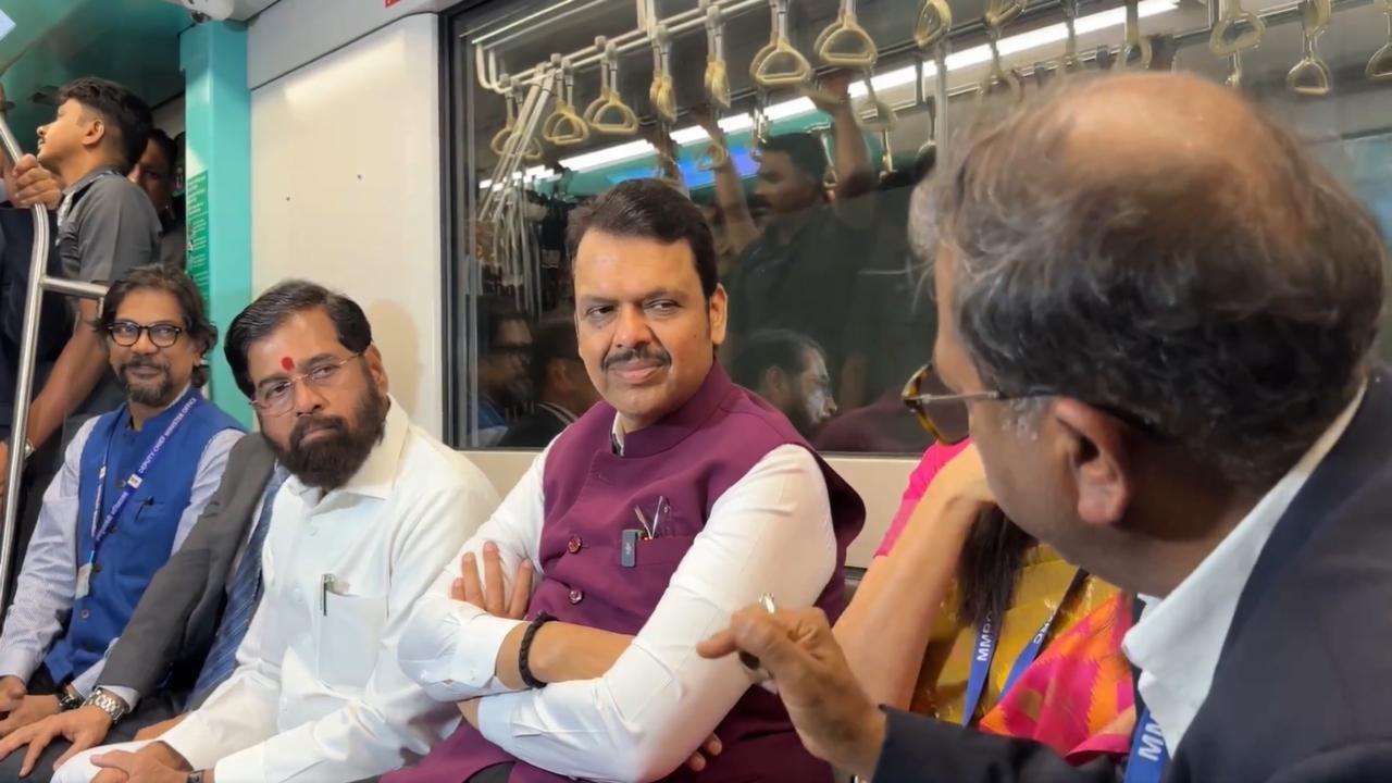 Metro-3 records 32,791 passengers on Day 1 between Aarey JVLR and Atre Chowk 