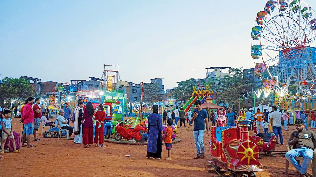 Mumbai: Children’s playground turns into illegal fairground in Chandivli