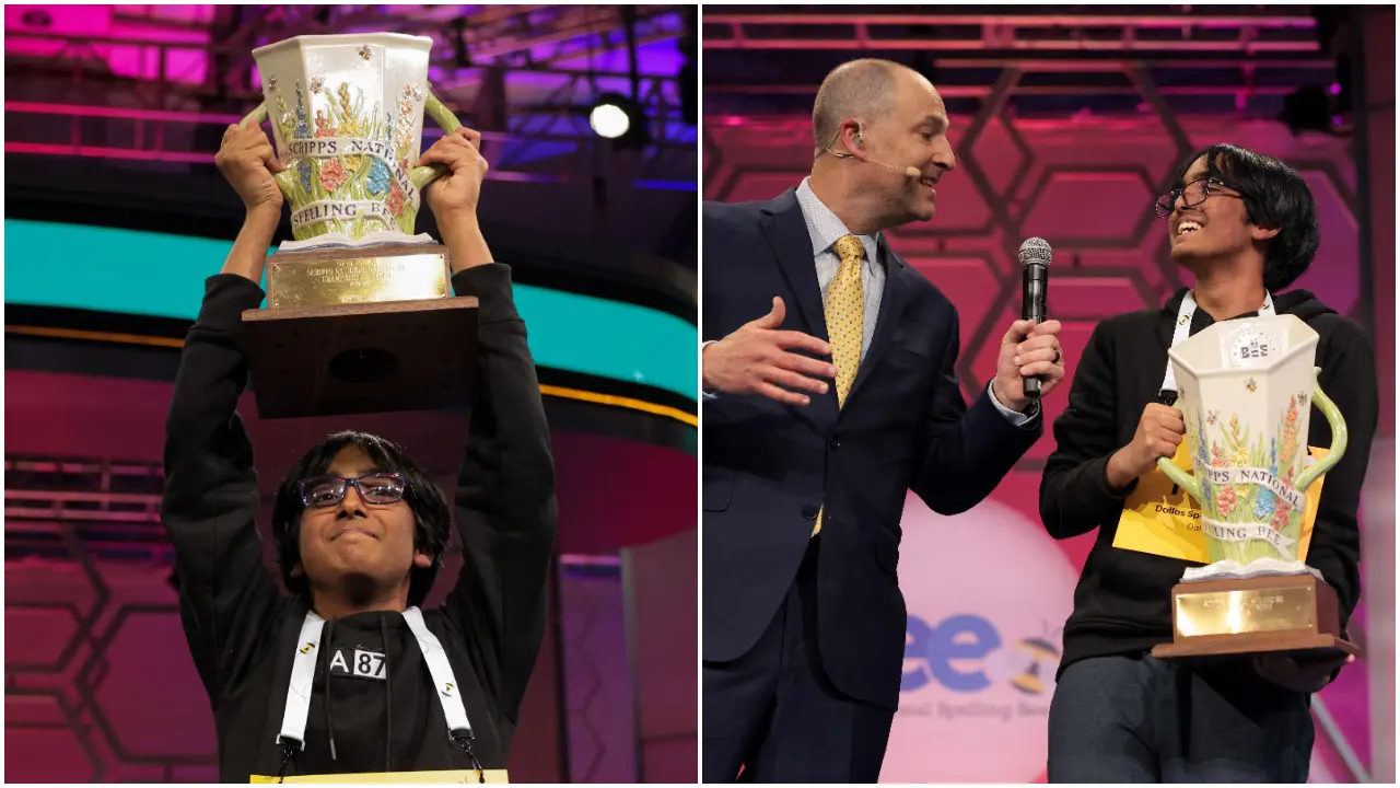 Indian-American Faizan Zaki wins prestigious 2025 Scripps National Spelling Bee