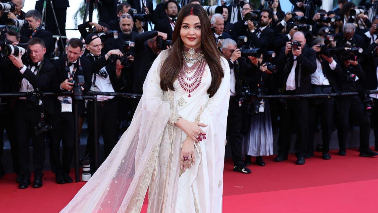 Cannes 2025: Aishwarya, with her saree and sindoor, puts divorce rumours to rest