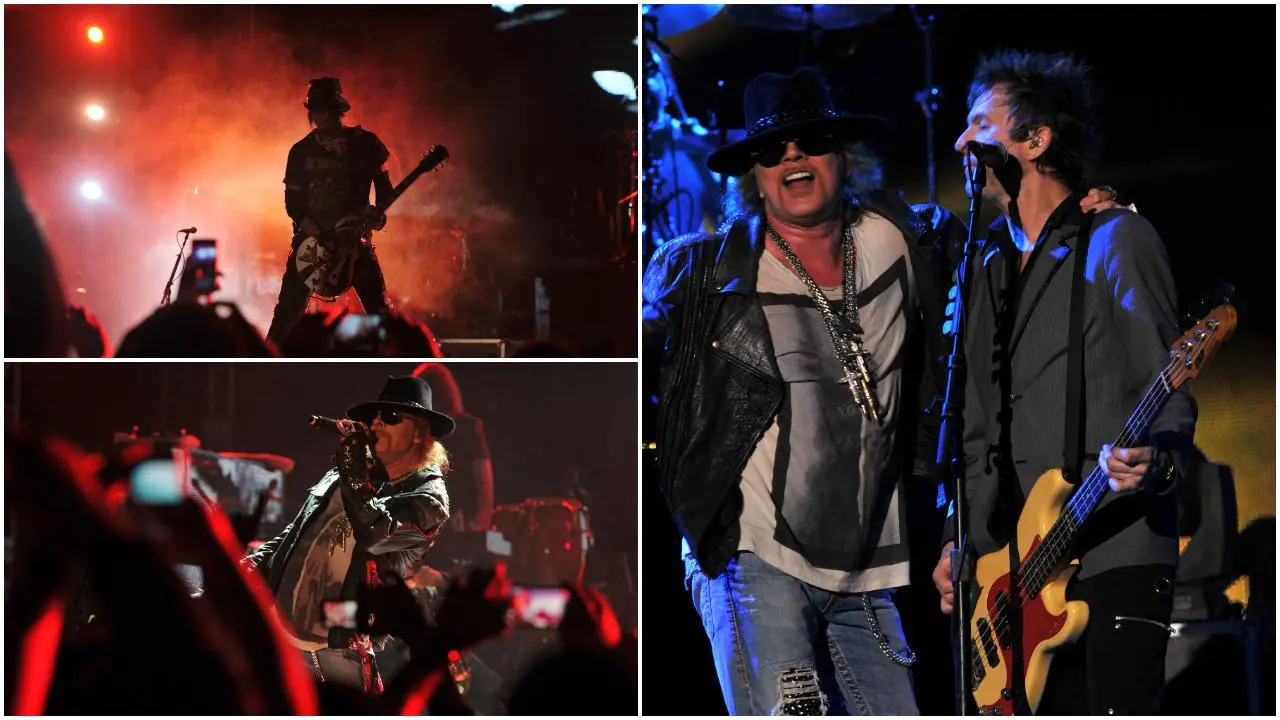 PICS: As Guns N' Roses perform in Mumbai, revisit their India debut in 2012