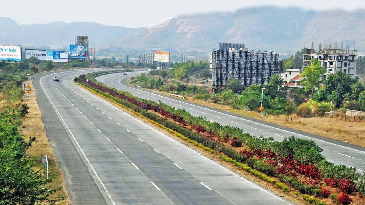 The Mumbai-Pune Expressway. File pic