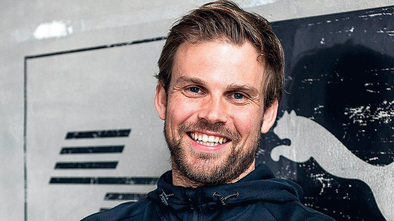 Moritz Fuerste at the HYROX fitness race in Goregaon recently