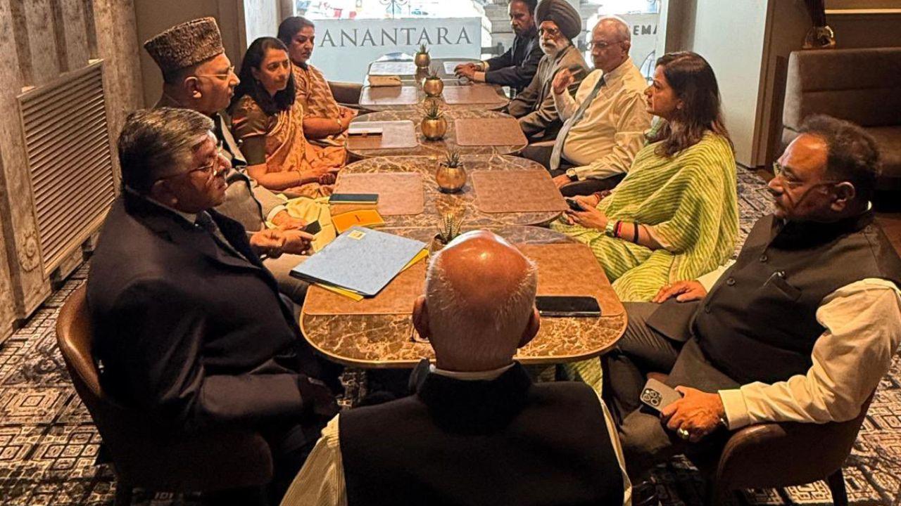 The delegation continues its international engagements as part of ongoing diplomatic efforts. Tasked with unmasking Pakistan's involvement in spreading terror, the multi-party delegation is now in Italy to further these objectives