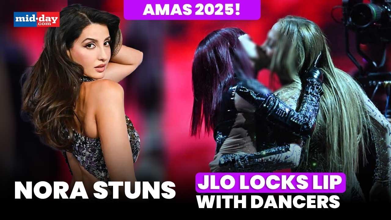 AMAs 2025: Nora Fatehi’s Dazzling Debut, Jennifer Lopez's Kissing Stint
