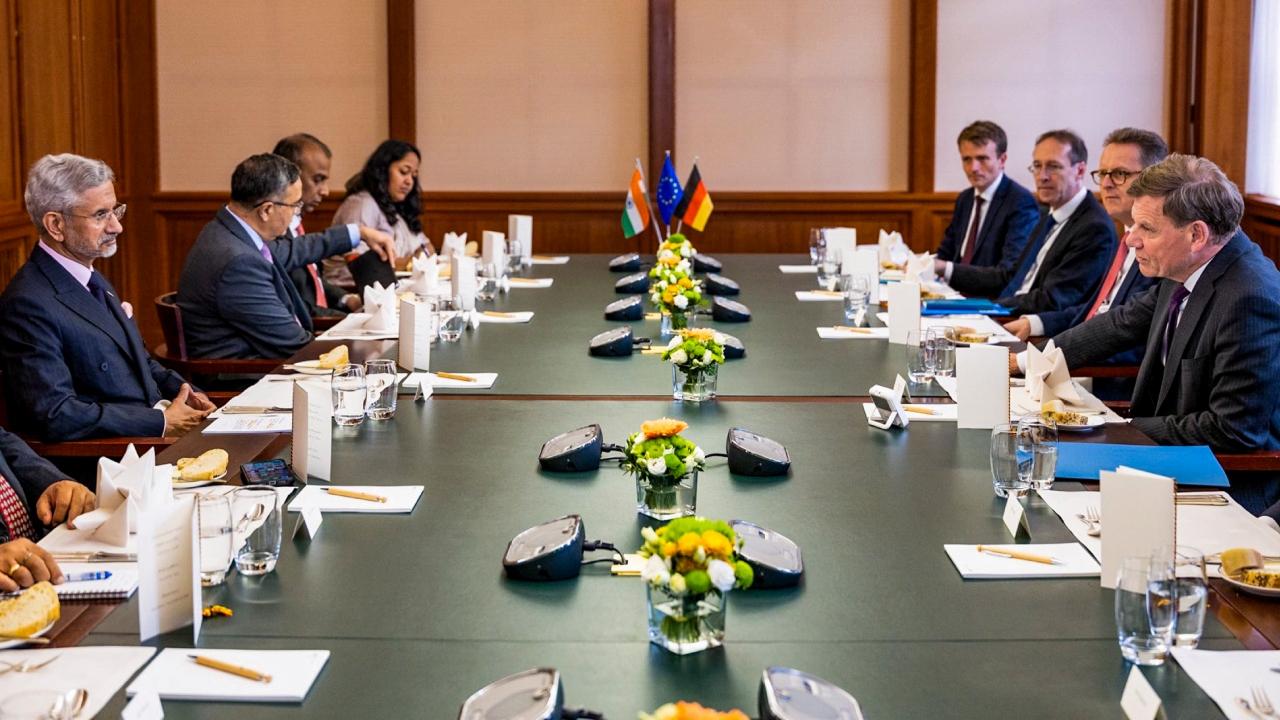 Jaishankar is in Berlin in the concluding leg of his three-nation tour to the Netherlands, Denmark, and Germany