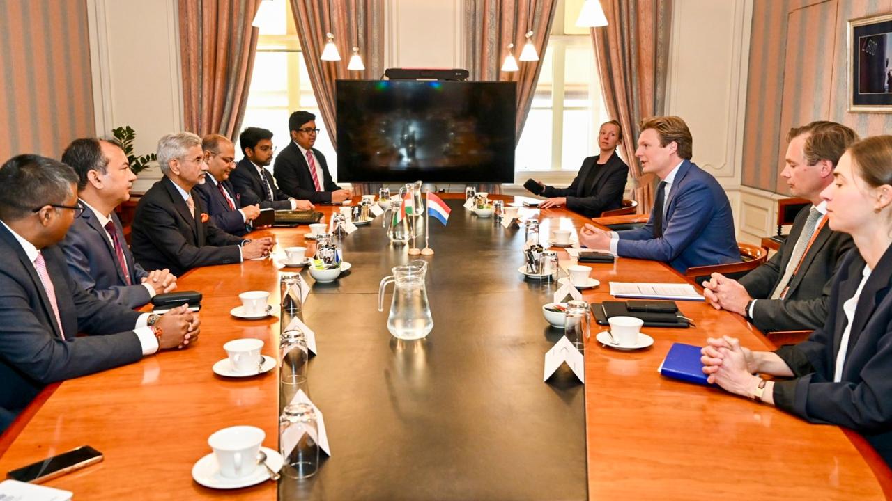 Jaishankar interacted with representatives of the Indian community, noting the value of the community's contribution to building a stronger relationship between the two nations