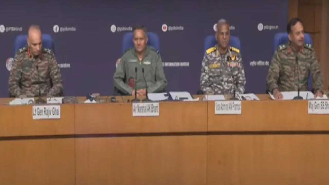 India-Pakistan Tensions LIVE: Armed Forces hold joint briefing; watch here