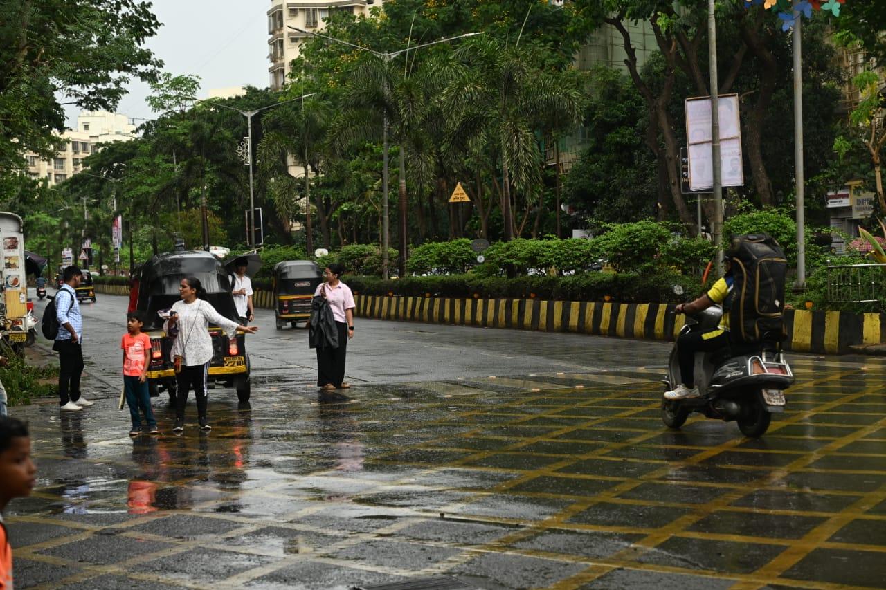 Mumbai experiences mild rain amid the heatwaves, however following the pre-monsoon rains IMD has issued yellow alert to the city