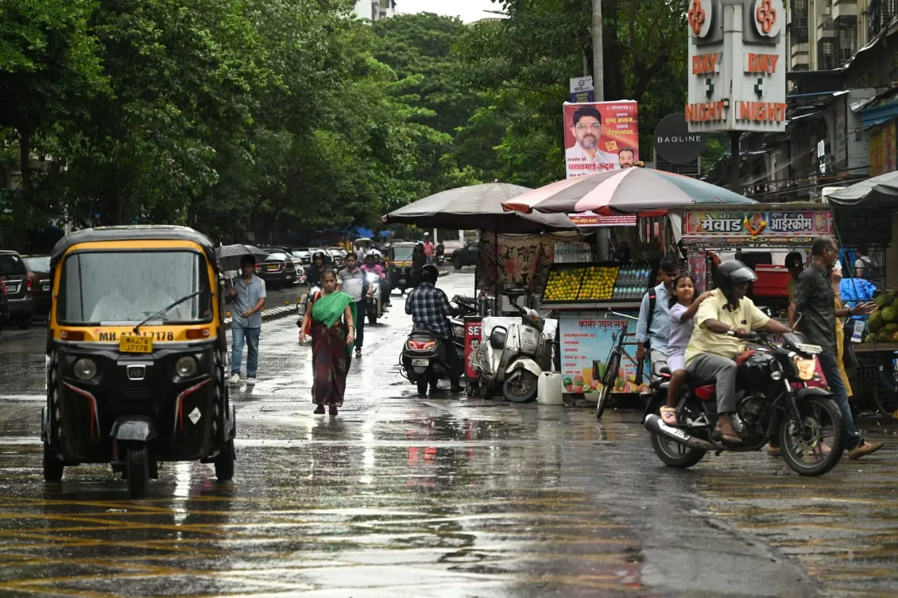 Mumbai under yellow alert following the mild rains in the city