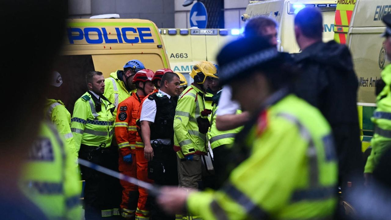 Merseyside Police said they are not treating the incident as terrorism and are not looking for other suspects. The force has not identified the arrested driver. Police in Britain usually do not name suspects until they are charged