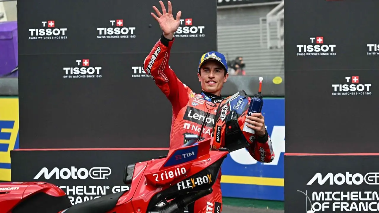 Marquez wins French sprint
