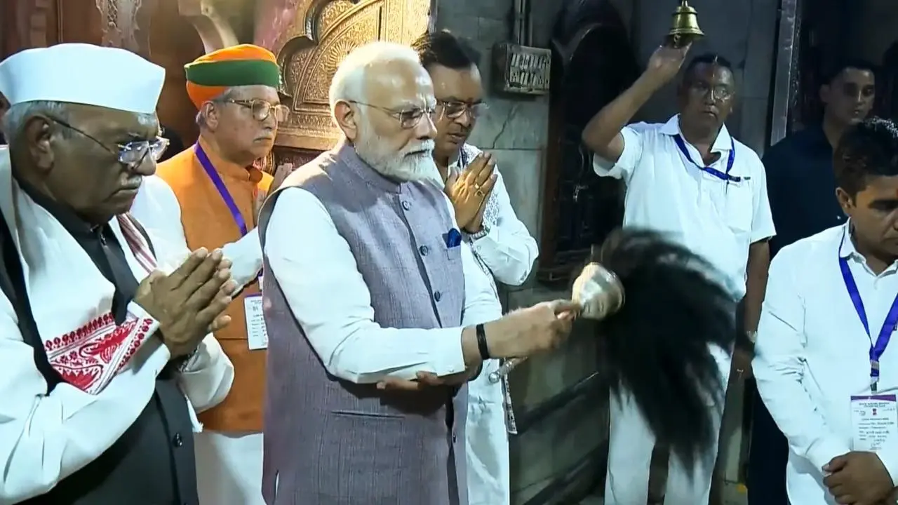 In Photos: PM Modi offers prayers at Karni Mata temple in Rajasthan